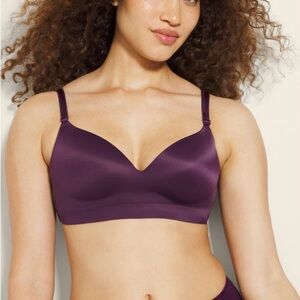 Soma Enbliss Luxe wireless J-hook dark blue bra 40DD